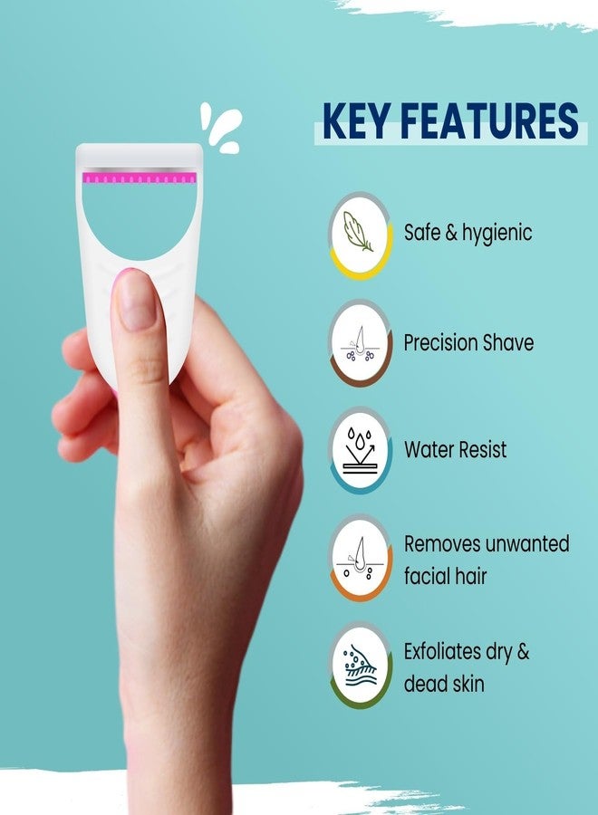 Acupunctoreum Bikini Shaving Razor For Women,Under Arms, Hand, Leg, Thai Hair Cleaner Waxing for Women, Bikini Shaving Razor For Women & girls (Pack of 3) - Image 5